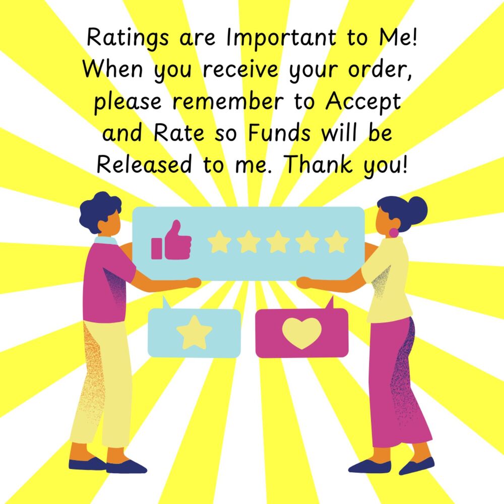 Don't Forget to Accept your Order Once Received